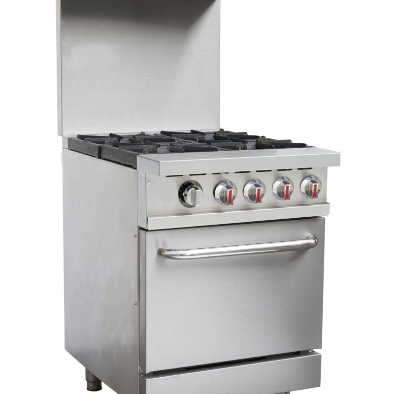 Infernus 4 Burner Range Oven with Splashback