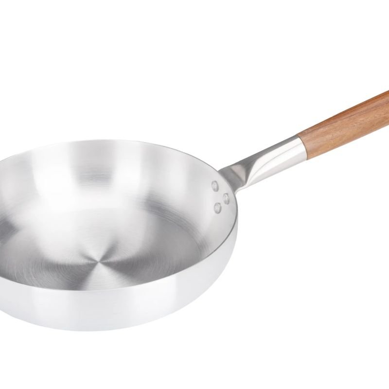 Aluminium Frying Pan with Wooden Handle 30cm/12″ – Pack of 5