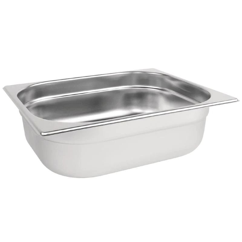 Stainless Steel 1/2 Gastronorm Container 6.2L – Pack of 6