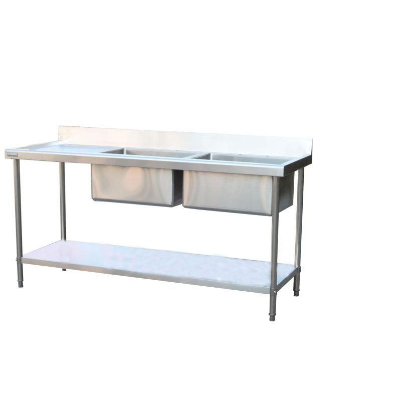 Infernus Stainless Steel Left Drainer Sink – 180cm/71″
