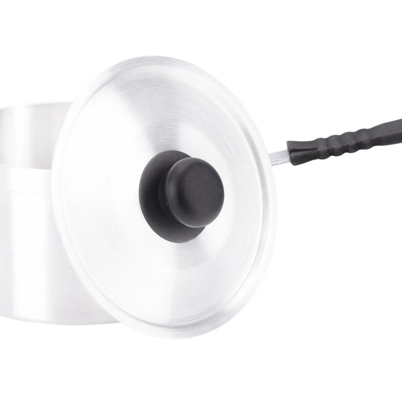 Aluminium Saucepan with Silicon Handle 20cm/4L – Pack of 2