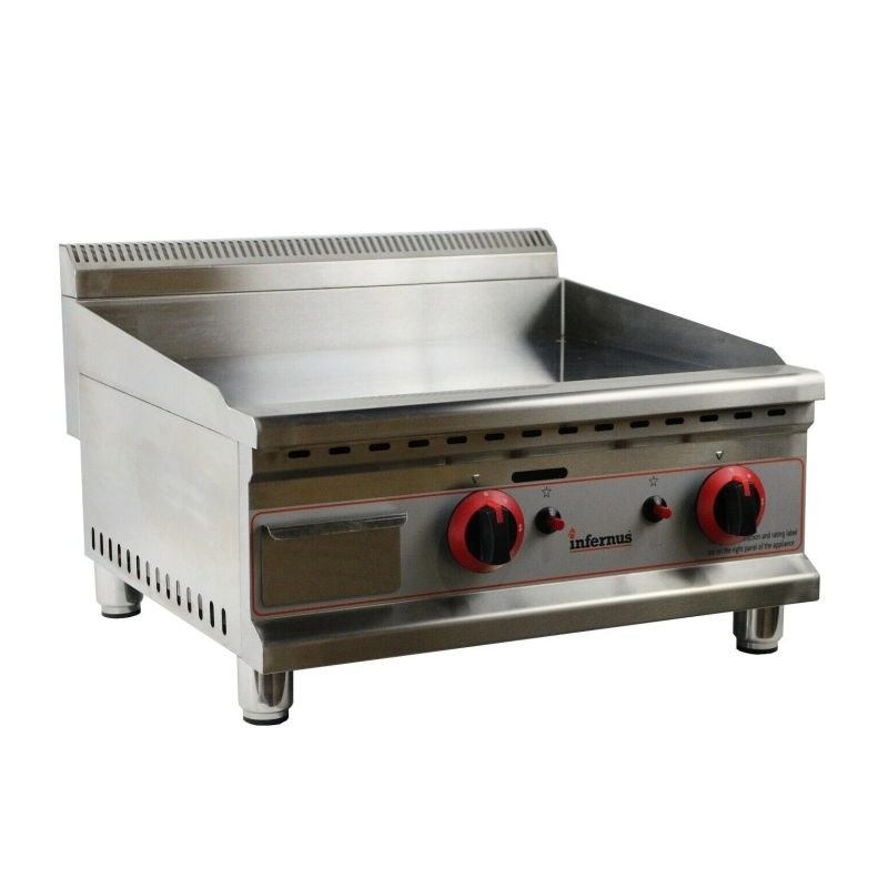Infernus Gas Griddle Chrome Plate – 60cm/24″