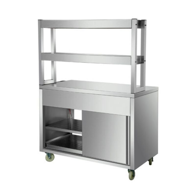 Heated Display Hot Cupboard & Gantry – 150cm (Pass-Through)