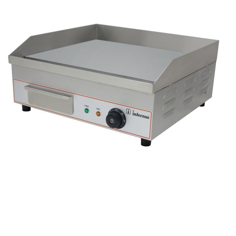 Infernus Steel Plate Electric Griddle – 50cm/20″