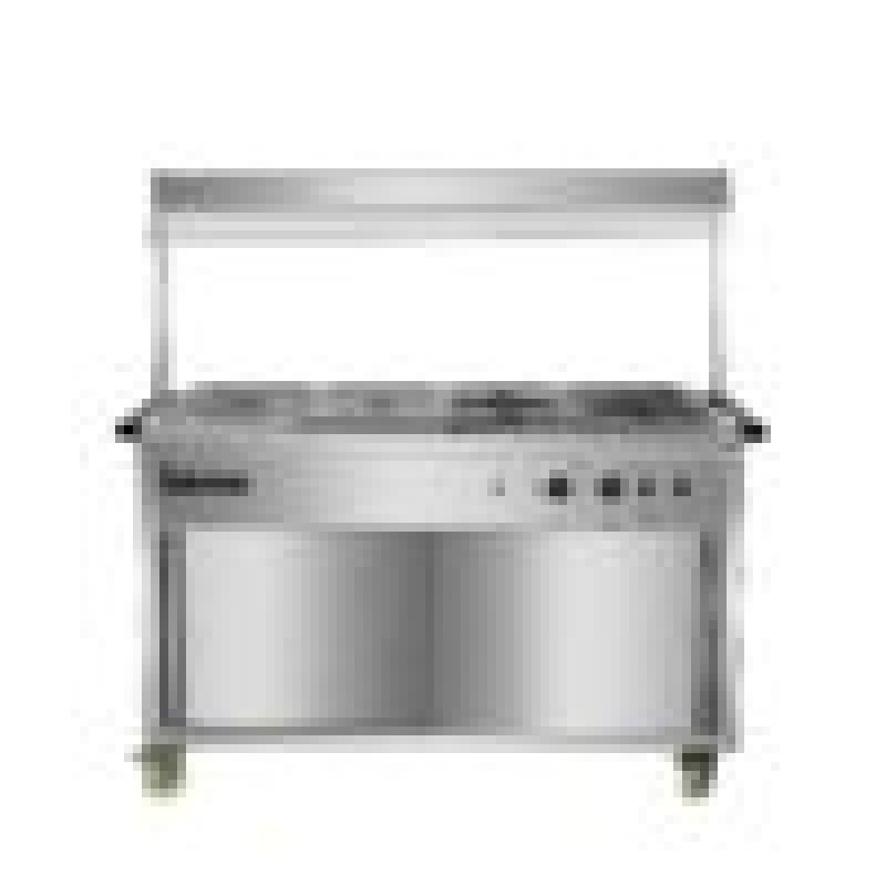 Heated Display Hot Cupboard With Light 155.5cm