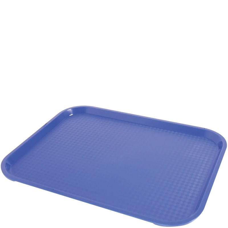 Blue Fast Food Tray- Pack of 25