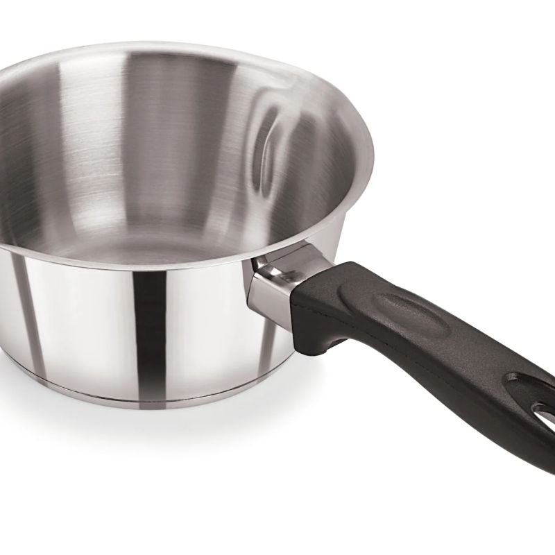 Stainless Steel Milk Pan Double Lipped 16cm/1.3L – Pack of 10