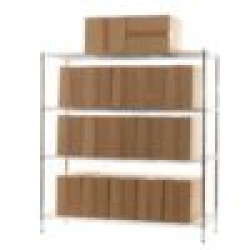 Chrome Commercial Kitchen Shelving Unit – 4 Tier – 1500mm