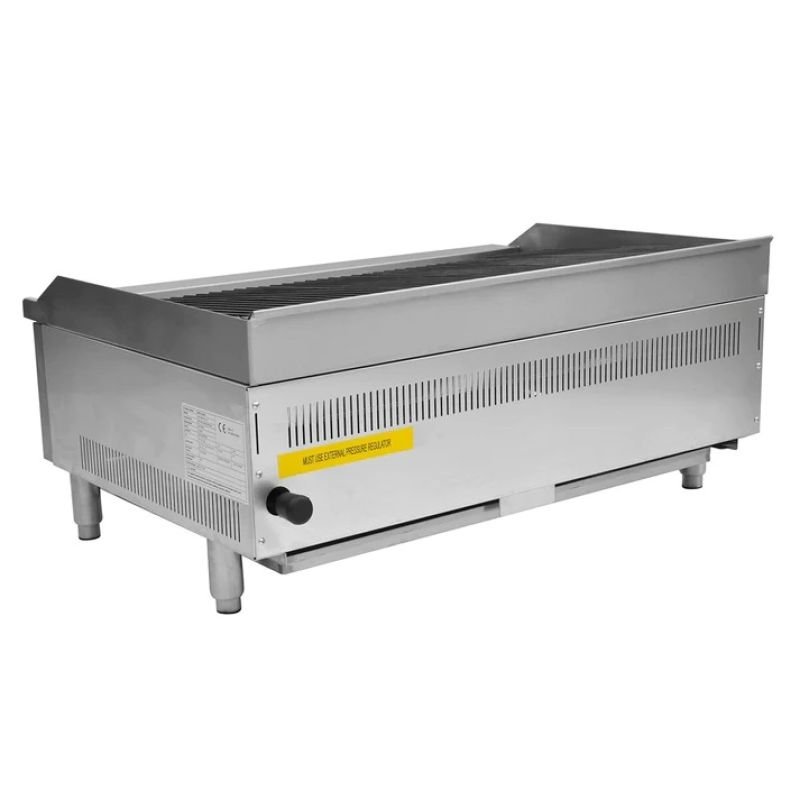 Infernus 3 Burner Gas Radiant Charbroiler/Chargrill – 90cm/36″