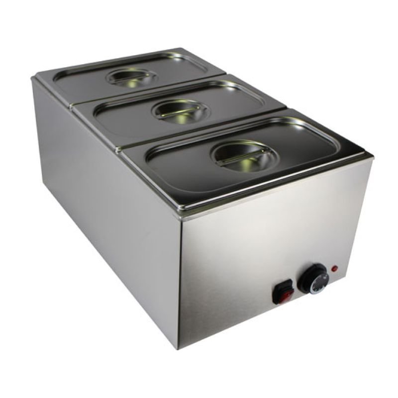 Infernus Electric Bain Marie – 3 x GN 1/3 Pans