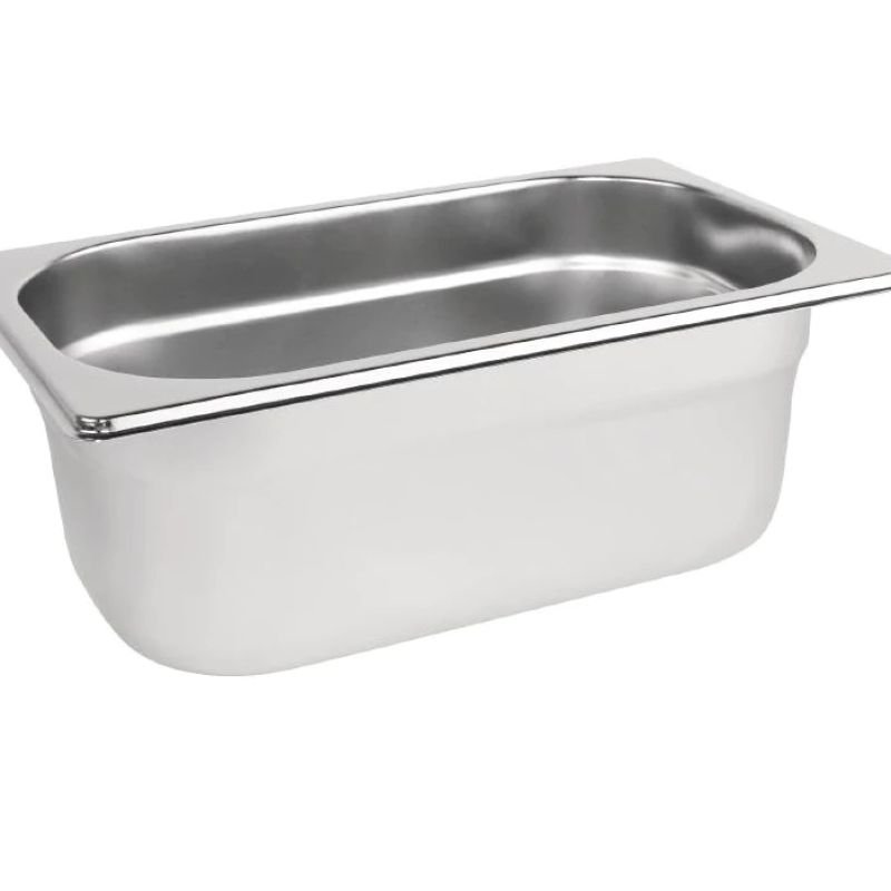 Stainless Steel 1/4 Gastronorm Container 2.5L – Pack of 6