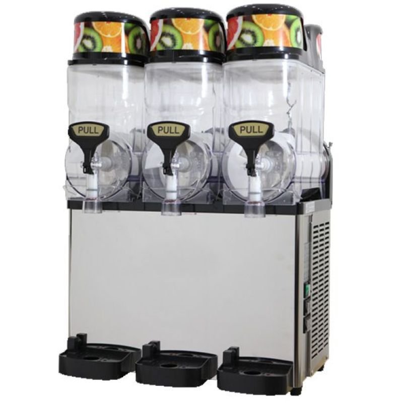 Blue Ice Triple Commercial Slush Machine – 36 Litres