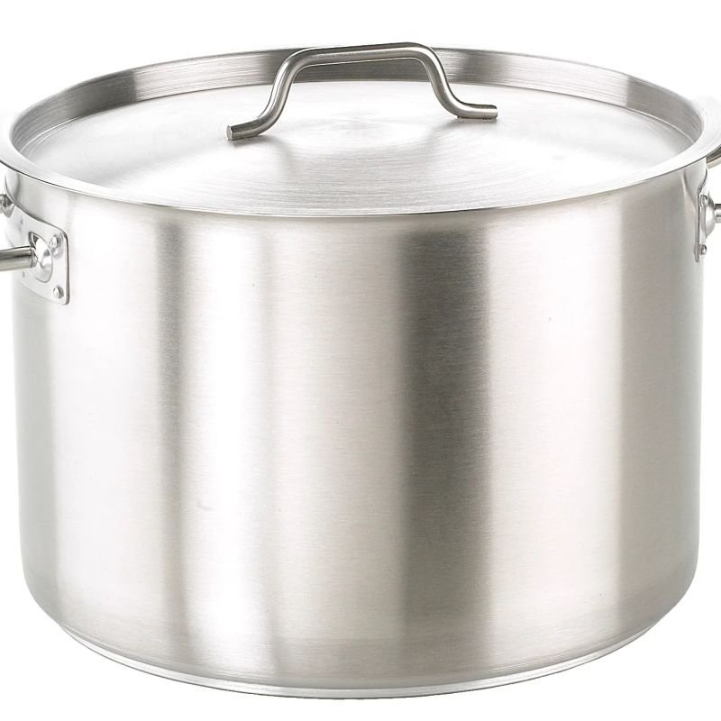 Stainless Steel Casserole Pot with S/S Lid 55cm/83L