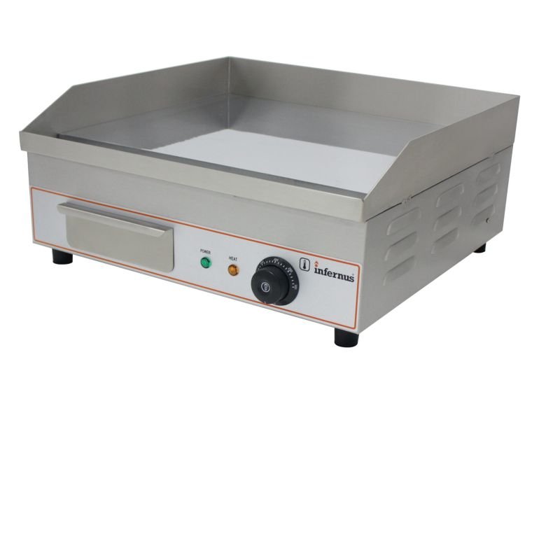 Infernus Chrome Plate Electric Griddle – 50cm/20″