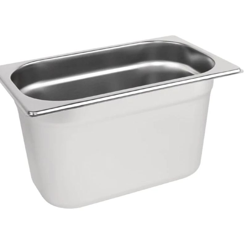 Stainless Steel 1/4 Gastronorm Container 4L – Pack of 6