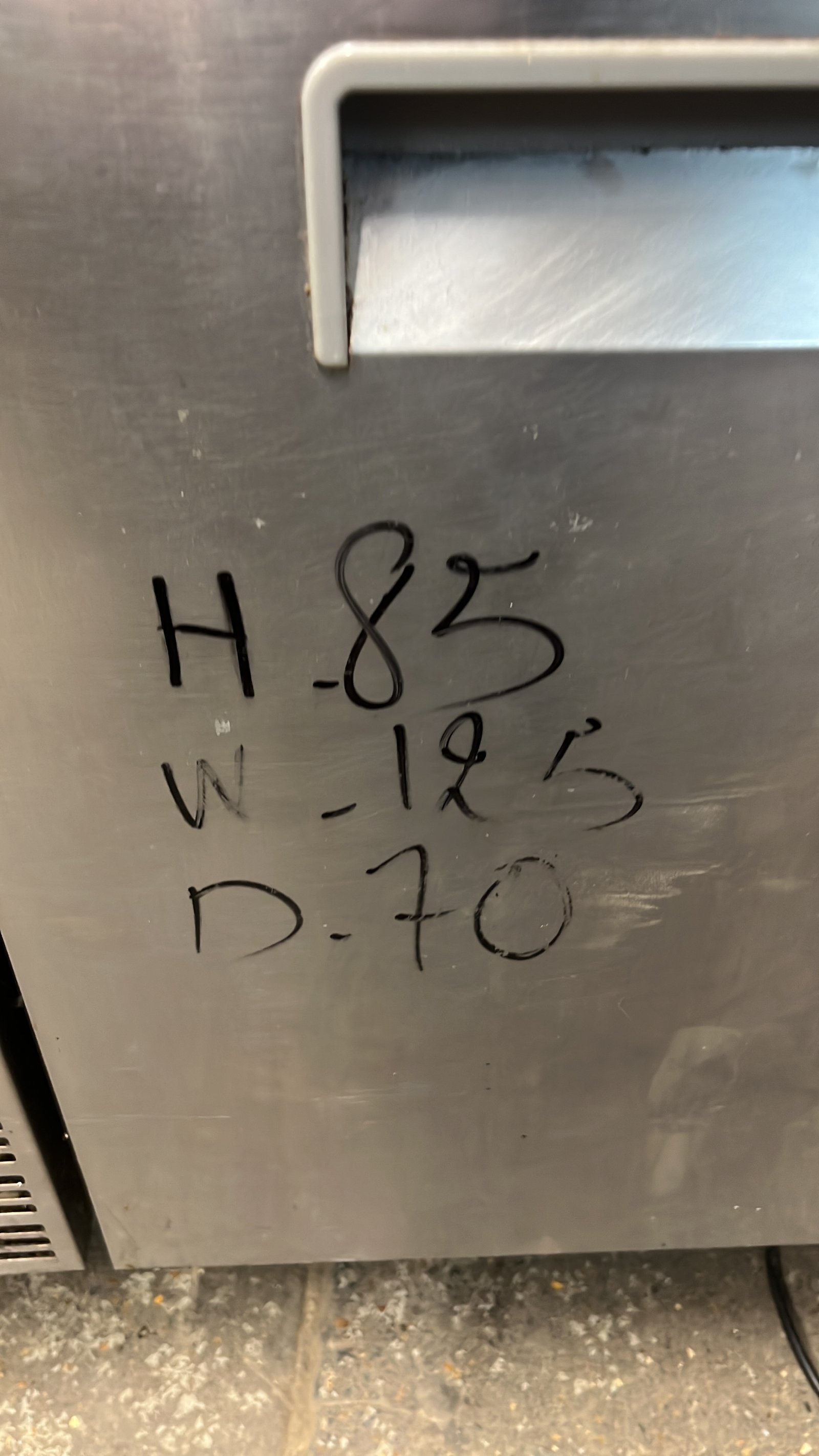 Single door fridge