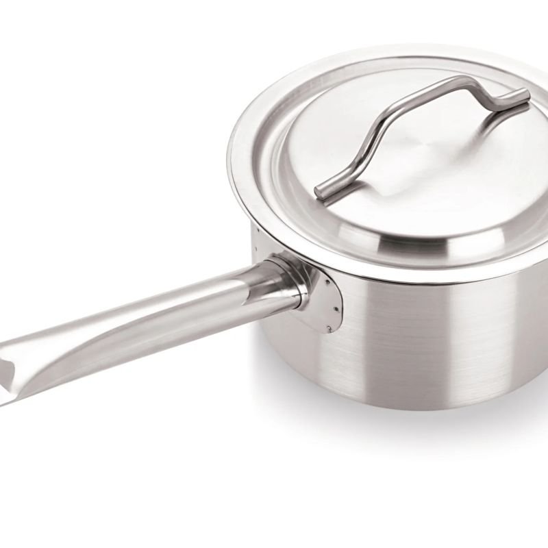 Stainless Steel Saucepan with S/S Lid 18cm/2.8L – Pack of 6