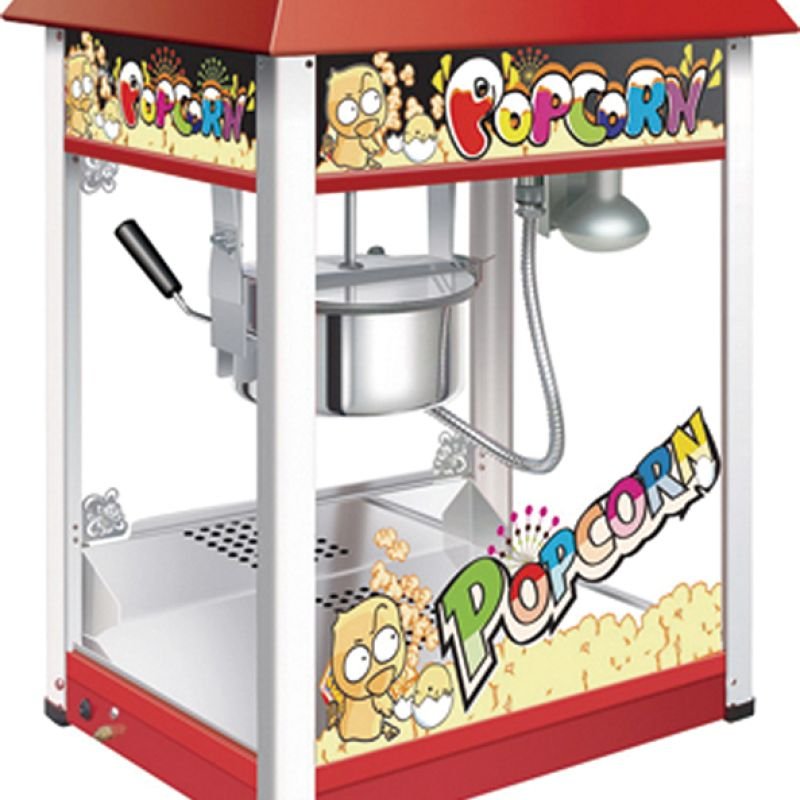 Infernus Popcorn Machine (Red/White)
