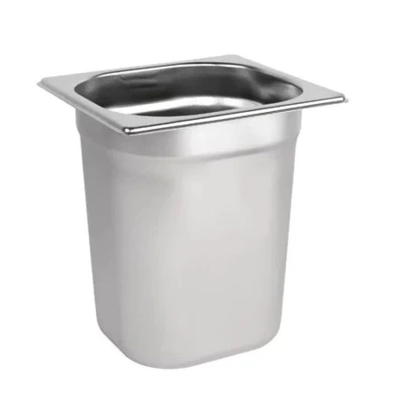 Stainless Steel 1/6 Gastronorm Container 3L – Pack of 6