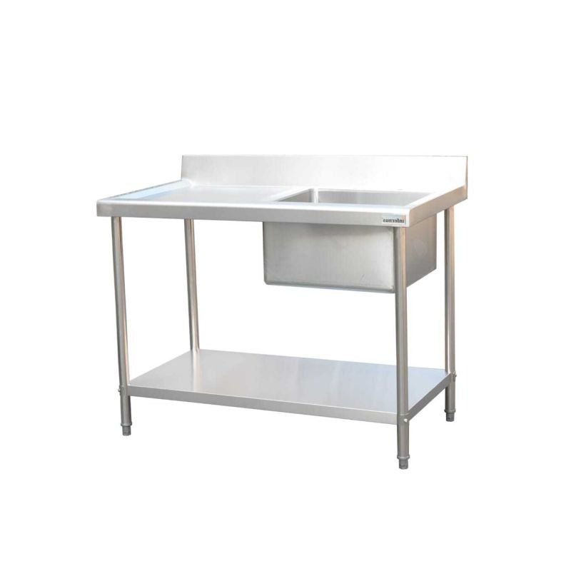 Infernus Stainless Steel Left Drainer Sink – 120cm/48″