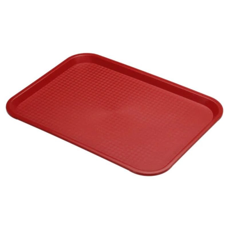 Red Fast Food Tray- Pack of 25