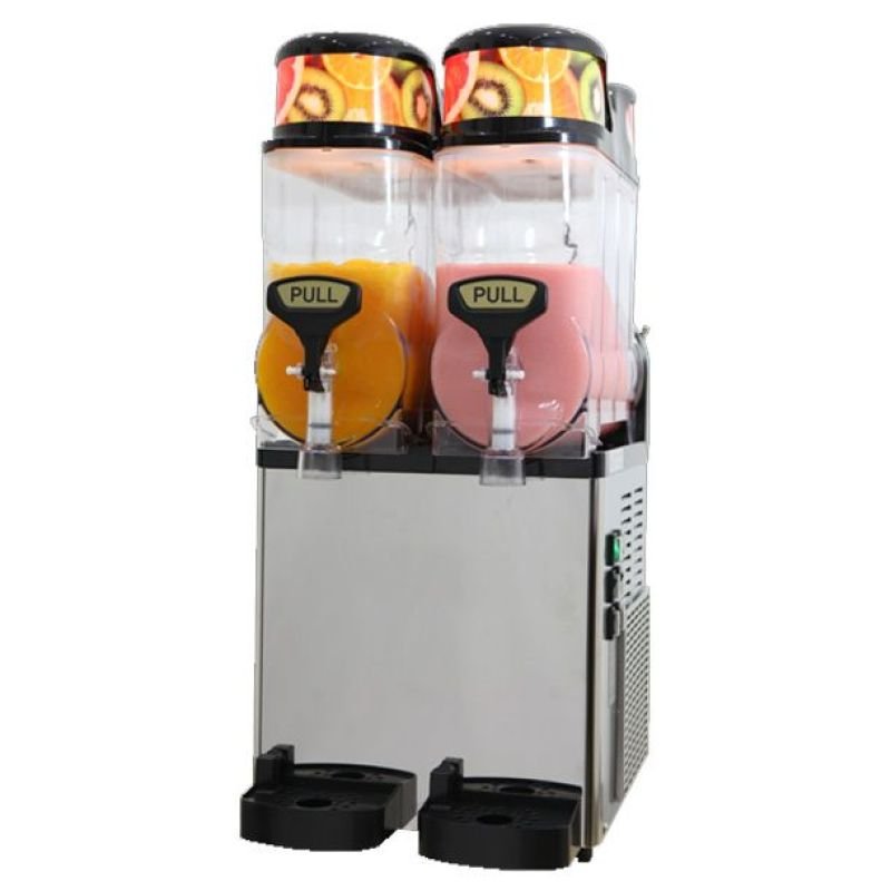 Blue Ice Twin Commercial Slush Machine – 24 Litres