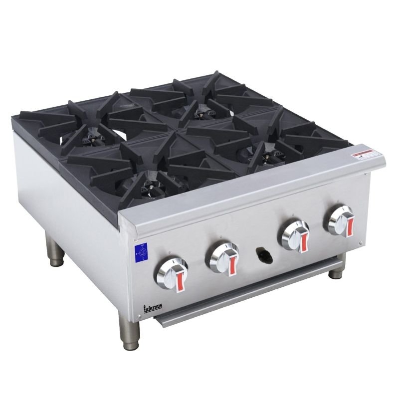 Infernus 4 Burner Hob Gas Hotplate Cooker – 60cm/24″