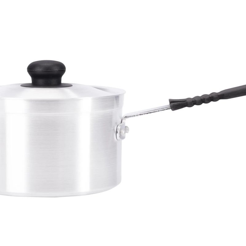 Aluminium Saucepan with Silicon Handle 18cm/3L – Pack of 2