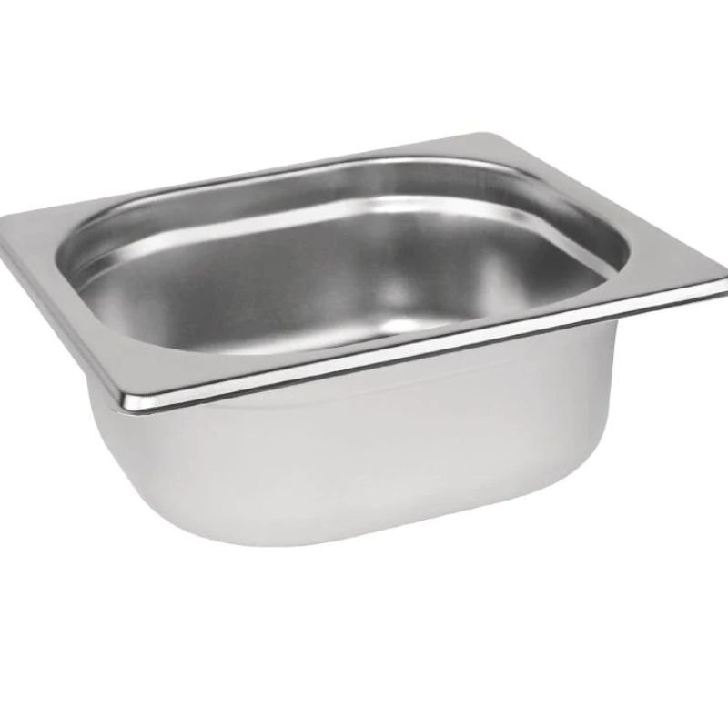Stainless Steel 1/6 Gastronorm Container 1L – Pack of 6