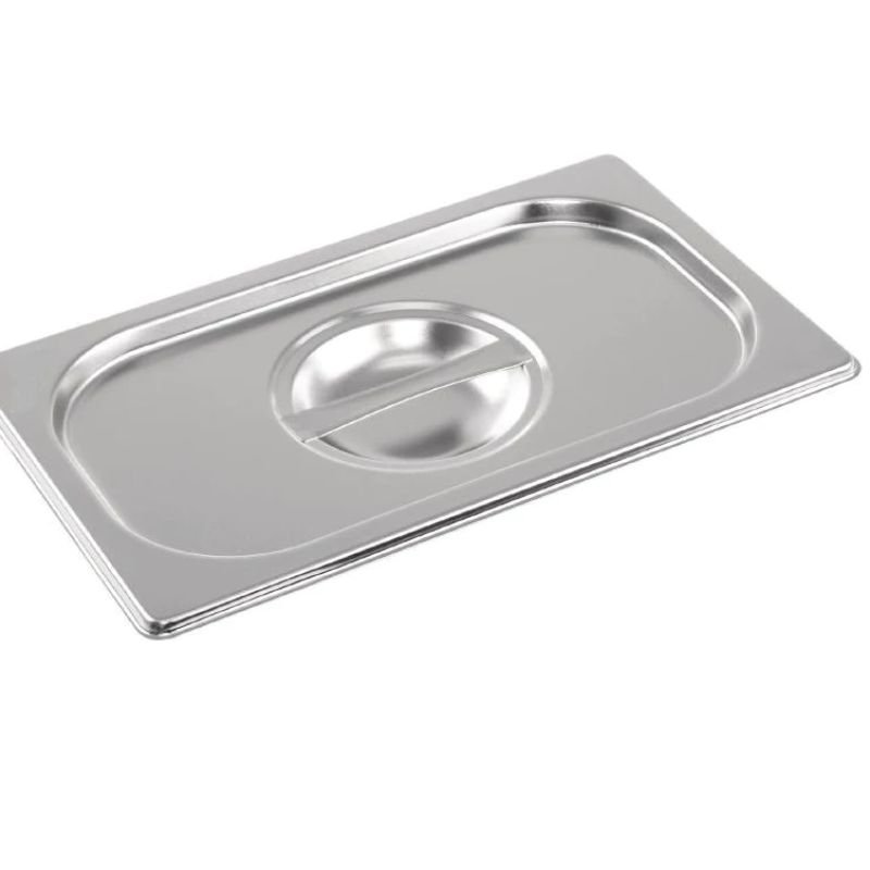Stainless Steel 1/4 Gastronorm Container Lid – Pack of 6